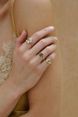 Lilac Flower Power Ring