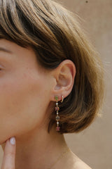 Tourmaline Waterfall Earrings