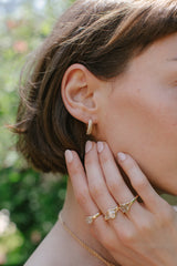 Lozenge Lover’s Knot Ring