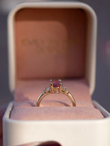 Pink Sapphire James Ring
