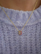 Gemstone Spinner Charm