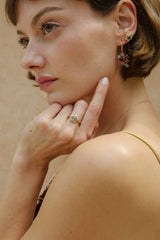 Sapphire Flower Power Studs