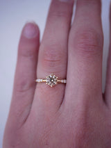 Champagne Glimmer Ring