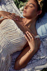 Baroque Aquamarine Earrings