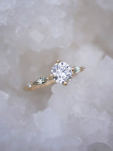 Seafoam Compass Kite Ring