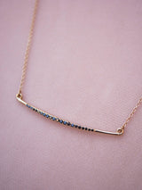 Black Diamond Wisp Necklace