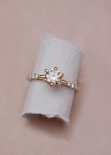 Champagne Glimmer Ring