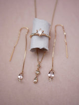 Champagne Morganite Threaders