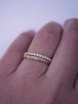 Diamond Ribbon Band