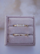 Baguette Diamond Band - Emily Warden Designs Site