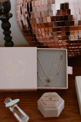 Beaded Tourmaline Layering Chain - Emily Warden Designs Site
