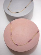 Beaded Tourmaline Layering Chain - Emily Warden Designs Site