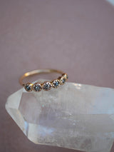 Rose Black Diamond Band - Emily Warden Designs Site