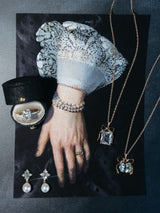 Baroque Aquamarine Earrings