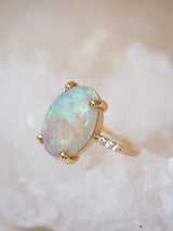 Crystal Opal Reign Ring