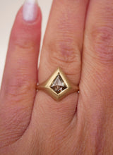 40% OFF: Rustic Kite Diamond Signet