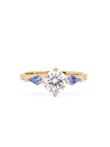 45% OFF: Blue Compass Kite Ring