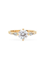 Seafoam Compass Kite Ring