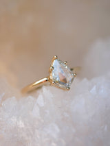 Rosecut Kite Diamond Solitaire Ring