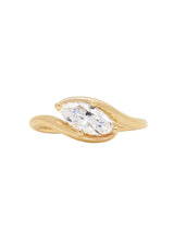 Marquise Diamond Nautilus Ring