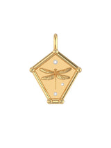 Dragonfly Shield Necklace