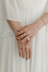 Champagne Glimmer Ring