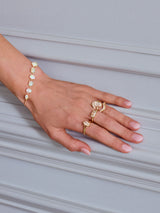 Marquise Diamond Split Shank Ring