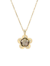 Purple Flower Power Pendant