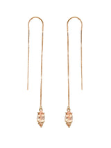 Champagne Morganite Threaders