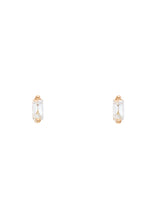 Diamond Baguette Studs