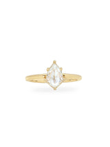 Rosecut Kite Diamond Solitaire Ring