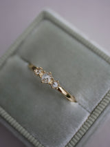 Diamond Honeycomb Ring