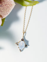 Lavender Quartz Amulet