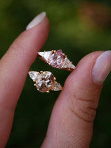 Winged Morganite Ring