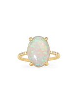 Crystal Opal Reign Ring