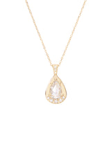 Pear Diamond Pendant
