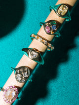 Floating Diamond Band