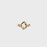 Kite Champagne Diamond Signet Ring