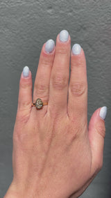 Collette Pear Diamond Ring