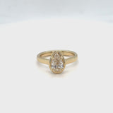 Collette Pear Diamond Ring