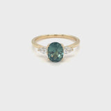 Teal Sapphire Forget Me Not