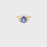 Tanzanite Lace Ring