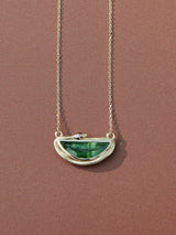 Snake Halfmoon Pendant