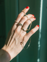 Petite Diamond Clasp Bracelet