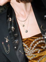 Mini Diamond Spinner Necklace