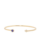 Tanzanite Arrow Cuff