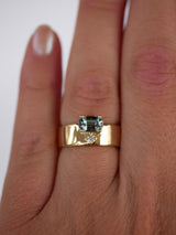 Teal Sapphire Cigar Band