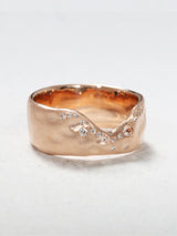 Trailing Diamond Stacking Band