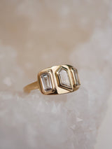 50% OFF: Triptych Diamond Ring