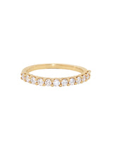 Wide Half Eternity Band